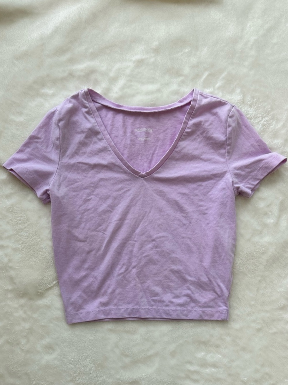 Women’s V-Neck Lavender Tee